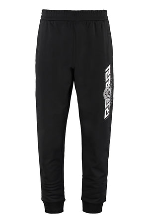 Stretch cotton track-pants-0